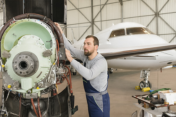 aircraft maintenance and part sales